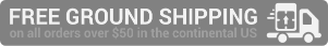 FREE GROUND SHIPPING